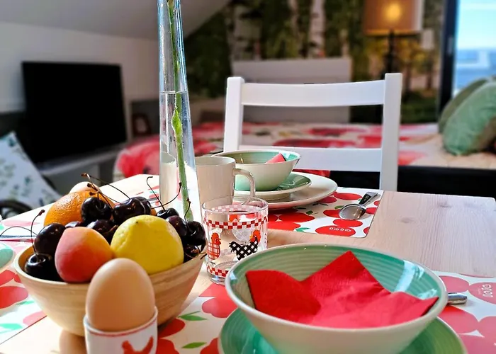 아파트 4 Pers Avec Balcon Et Jardin *