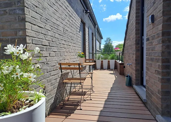 4 Pers Avec Balcon Et Jardin * 스프리몽